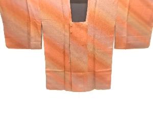 斜め縞模様リバーシブル道行コート